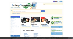 Desktop Screenshot of batterychampion.nl