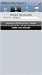 Mobile Screenshot of batterychampion.it