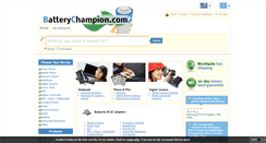 Desktop Screenshot of batterychampion.com