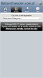 Mobile Screenshot of batterychampion.com.pt
