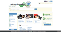 Desktop Screenshot of batterychampion.cz