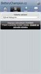 Mobile Screenshot of batterychampion.cz