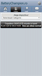 Mobile Screenshot of batterychampion.ro