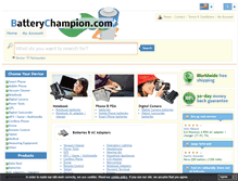 Tablet Screenshot of batterychampion.co.il