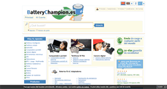 Desktop Screenshot of batterychampion.es