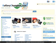 Tablet Screenshot of batterychampion.es